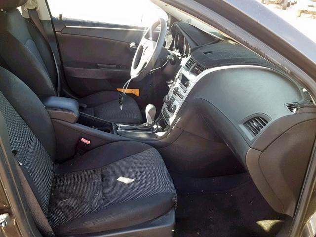 1G1ZC5EB2AF272689 - 2010 CHEVROLET MALIBU 1LT CHARCOAL photo 5