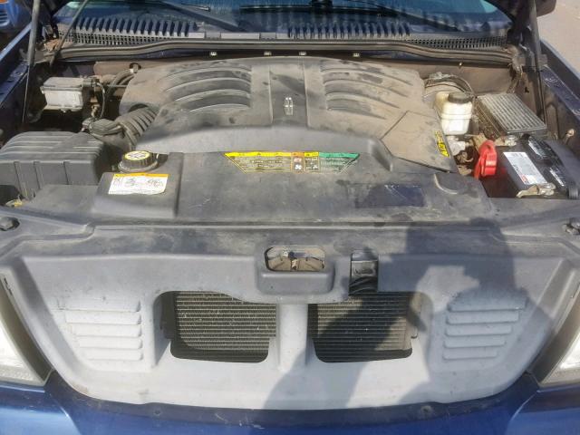 5LMEU88H75ZJ28279 - 2005 LINCOLN AVIATOR 蓝色 照片 7