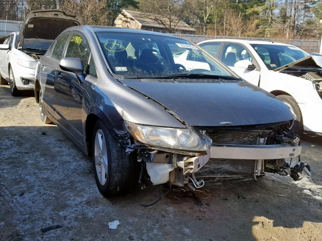 2HGFA1F6XBH531540 - 2011 HONDA CIVIC LX-S ნაცრისფერი ფოტო 1