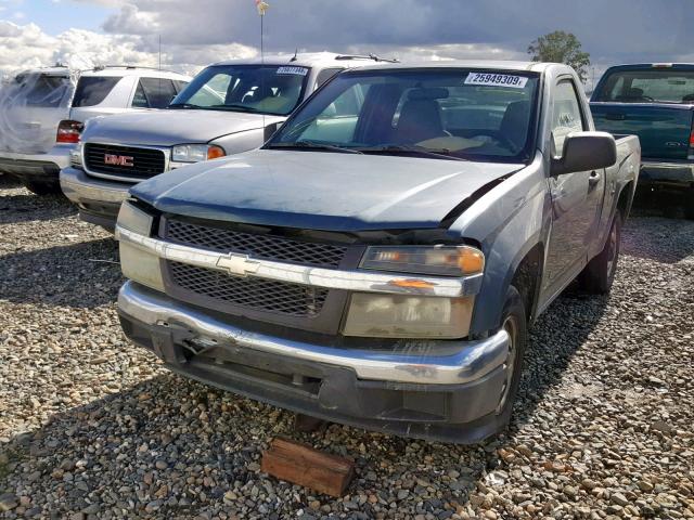 1GCCS148768138335 - 2006 CHEVROLET COLORADO GRAY photo 2