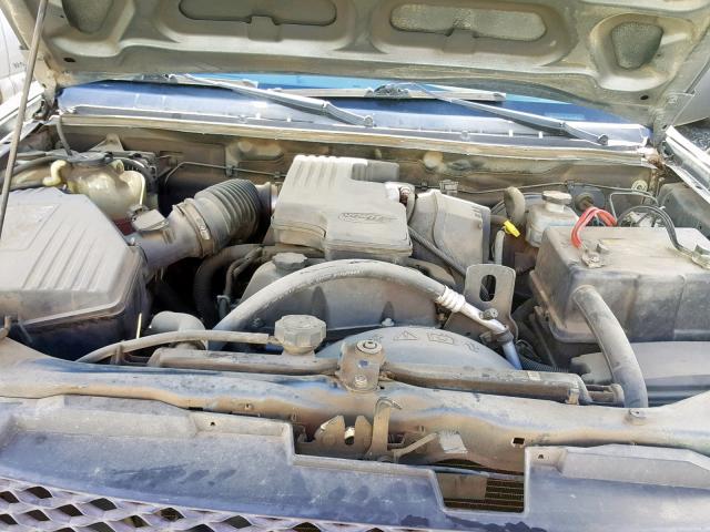 1GCCS148768138335 - 2006 CHEVROLET COLORADO GRAY photo 7