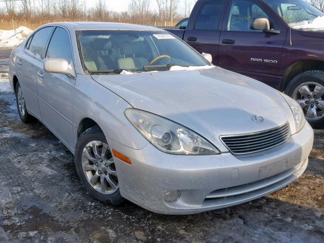 JTHBA30G755139264 - 2005 LEXUS ES 330 SILVER photo 1