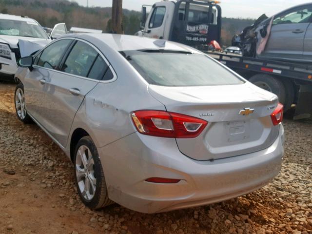 1G1BF5SM6H7245904 - 2017 CHEVROLET CRUZE PREM SILVER photo 3