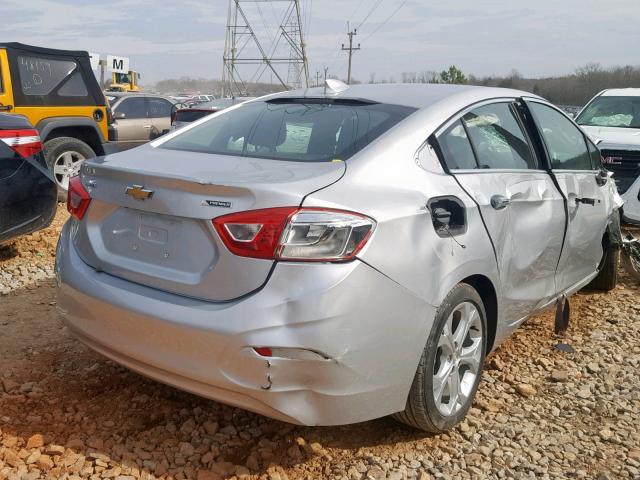 1G1BF5SM6H7245904 - 2017 CHEVROLET CRUZE PREM SILVER photo 4