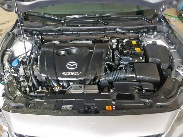 JM1GJ1V51F1216349 - 2015 MAZDA 6 TOURING SILVER photo 7