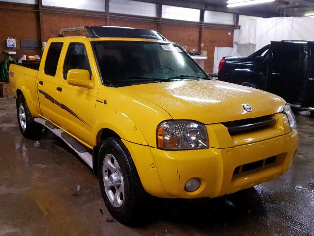 1N6MD29Y63C441948 - 2003 NISSAN FRONTIER C YELLOW photo 1