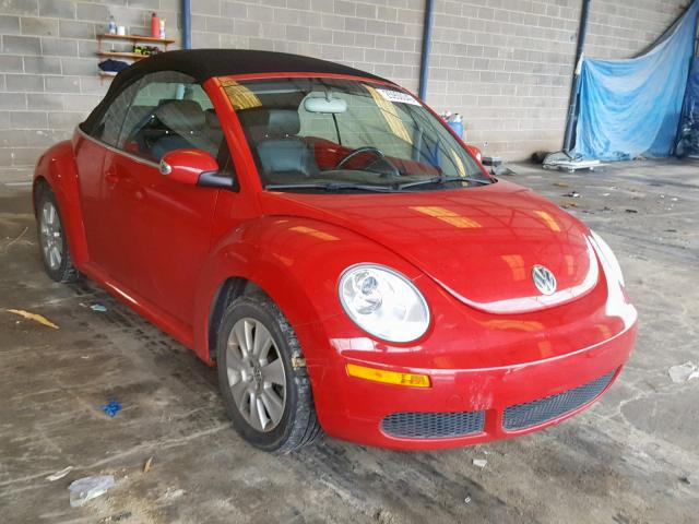 3VWRF31Y29M402444 - 2009 VOLKSWAGEN NEW BEETLE Qırmızı foto 1