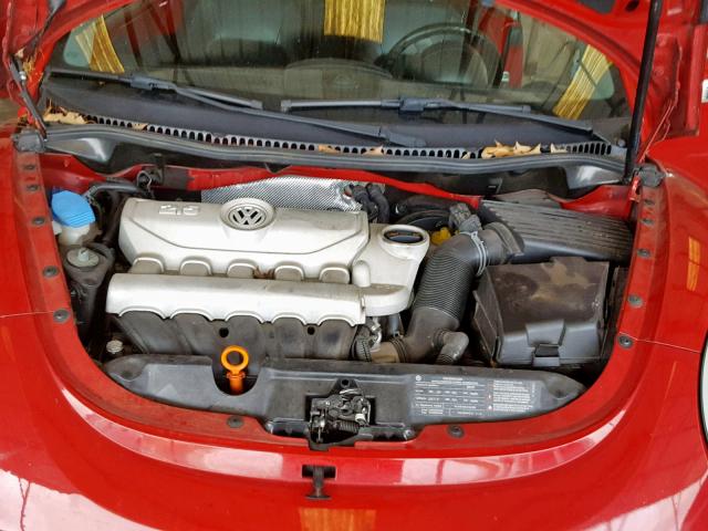 3VWRF31Y29M402444 - 2009 VOLKSWAGEN NEW BEETLE Qırmızı foto 7