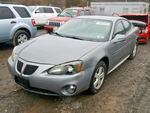 2G2WP552X81162980 - 2008 PONTIAC GRAND PRIX GRAY photo 2