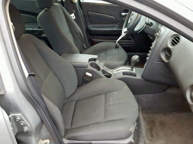 2G2WP552X81162980 - 2008 PONTIAC GRAND PRIX GRAY photo 5