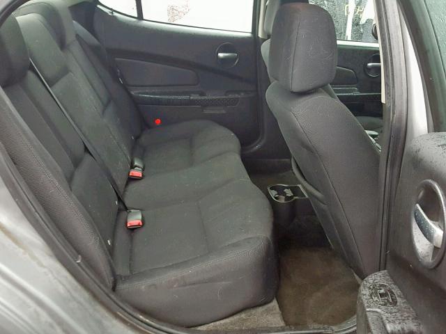 2G2WP552X81162980 - 2008 PONTIAC GRAND PRIX GRAY photo 6