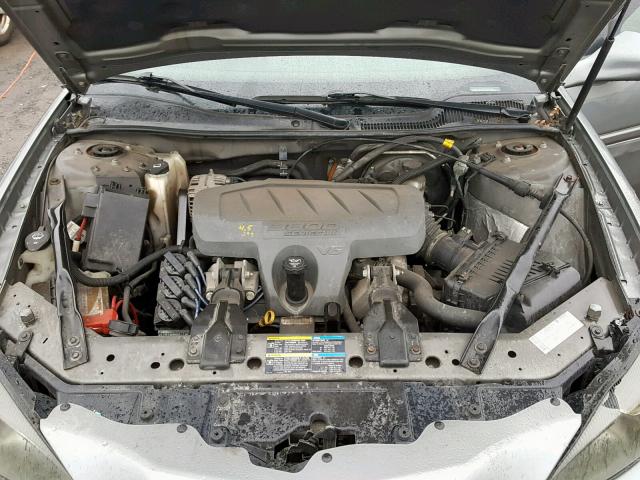 2G2WP552X81162980 - 2008 PONTIAC GRAND PRIX GRAY photo 7