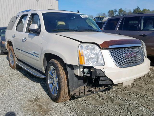 1GKFC03209R281275 - 2009 GMC YUKON DENA WHITE photo 1