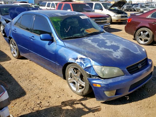 JTHBD192520060705 - 2002 LEXUS IS 300 BLUE photo 1