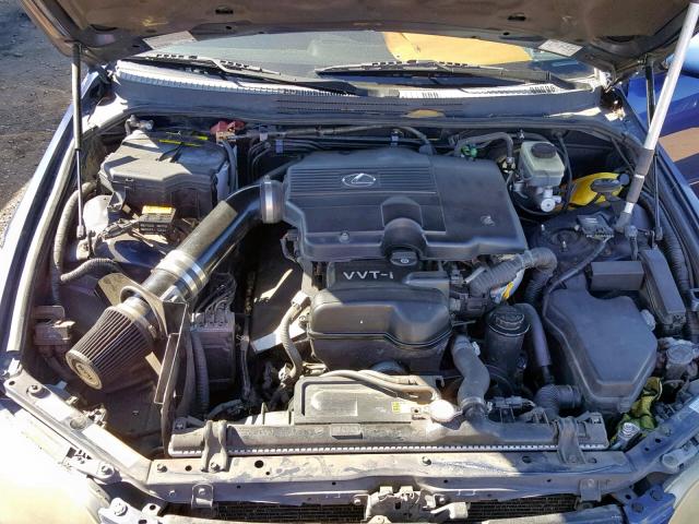 JTHBD192520060705 - 2002 LEXUS IS 300 BLUE photo 7