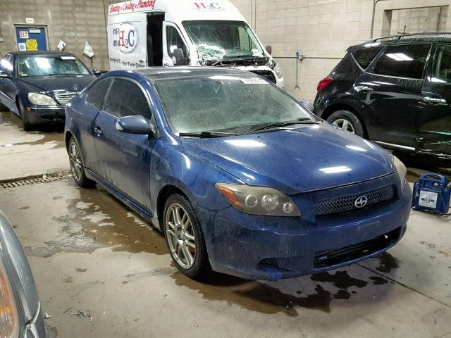 JTKDE167780267511 - 2008 TOYOTA SCION TC ლურჯი ფოტო 1