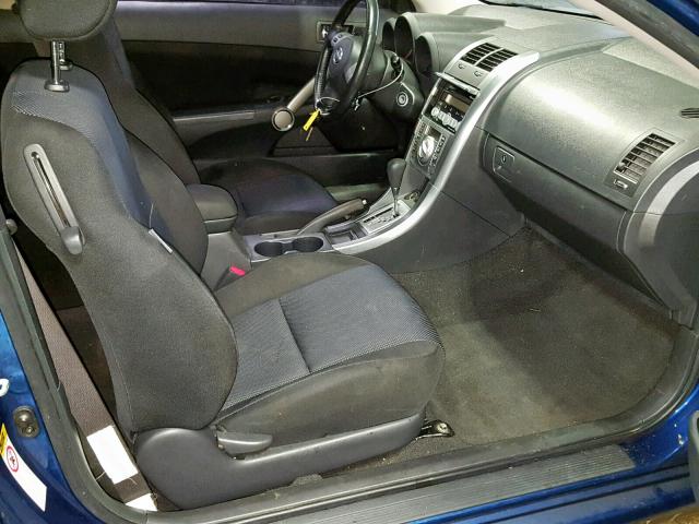 JTKDE167780267511 - 2008 TOYOTA SCION TC ლურჯი ფოტო 5