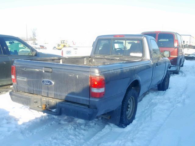 1FTYR10D86PA01916 - 2006 FORD RANGER GRAY photo 4