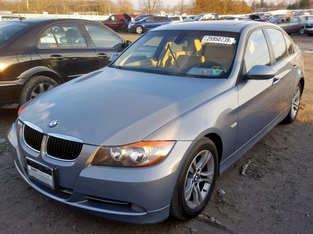 WBAVC57598NK78063 - 2008 BMW 328 I SULE GRAY photo 2