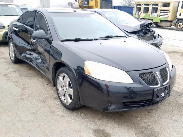 1G2ZH58N374147207 - 2007 PONTIAC G6 GT BLACK photo 1