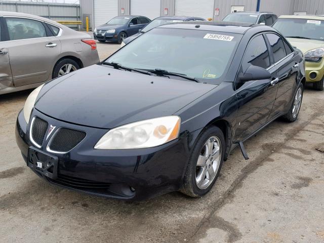 1G2ZH58N374147207 - 2007 PONTIAC G6 GT BLACK photo 2