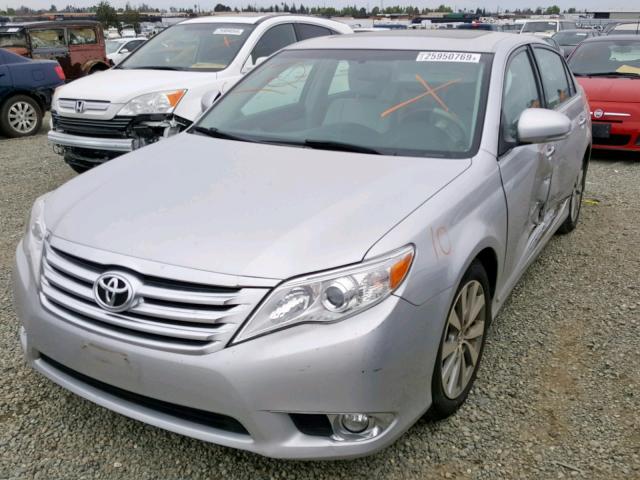 4T1BK3DB7CU463326 - 2012 TOYOTA AVALON BAS SILVER photo 2