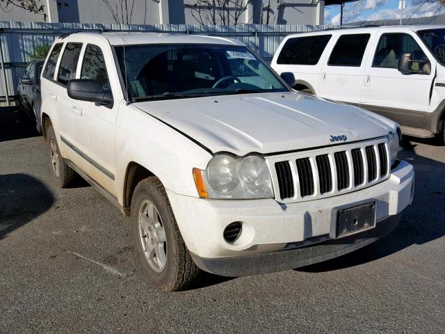 1J8GR48K57C656178 - 2007 JEEP GRAND CHER WHITE photo 1