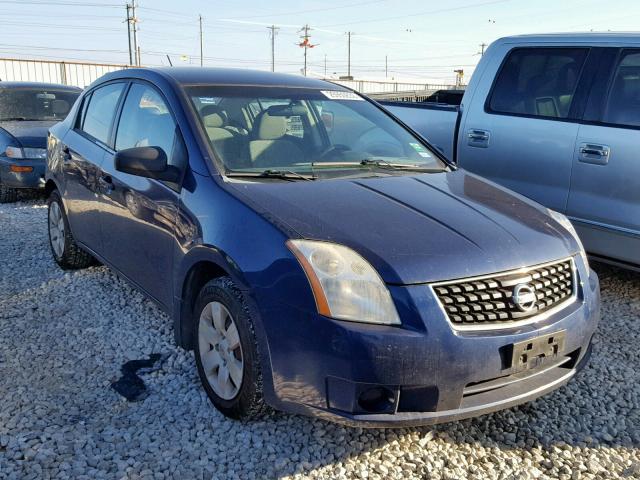 3N1AB61E88L607048 - 2008 NISSAN SENTRA 2.0 BLUE photo 1