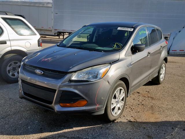 1FMCU0F78EUD81694 - 2014 FORD ESCAPE S SILVER photo 2