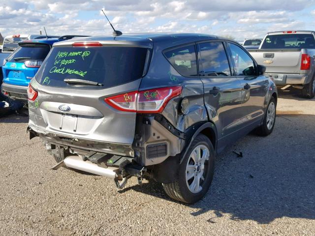 1FMCU0F78EUD81694 - 2014 FORD ESCAPE S SILVER photo 4