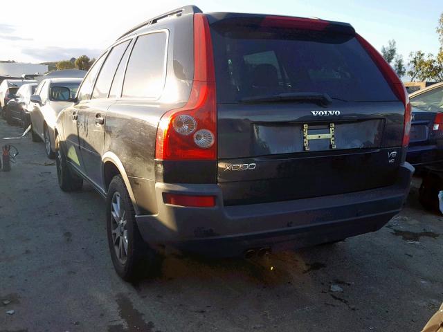 YV1CZ852351191792 - 2005 VOLVO XC90 V8 BLACK photo 3