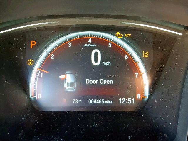 SHHFK7H93JU415363 - 2018 HONDA CIVIC SPOR WHITE photo 8