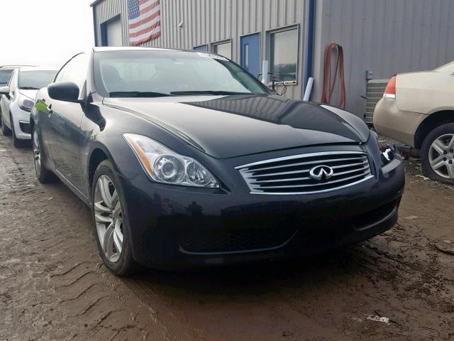 JN1CV6EL2AM152931 - 2010 INFINITI G37 BLACK photo 1