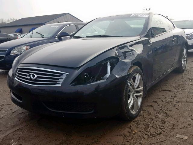 JN1CV6EL2AM152931 - 2010 INFINITI G37 BLACK photo 2