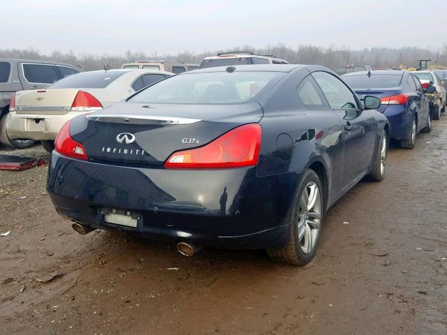 JN1CV6EL2AM152931 - 2010 INFINITI G37 BLACK photo 4