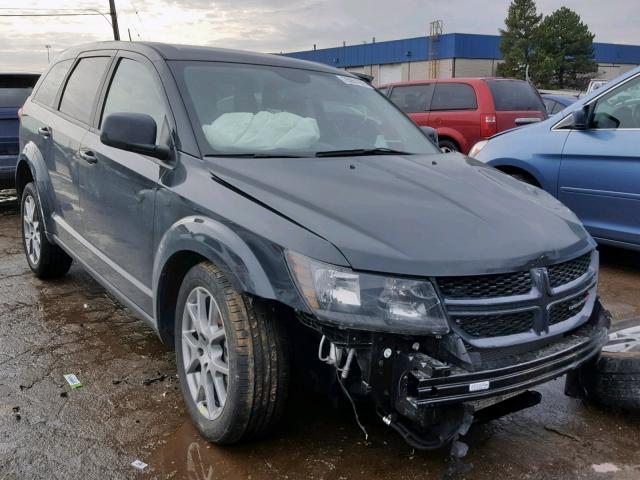 3C4PDDEG2HT596176 - 2017 DODGE JOURNEY GT GRAY photo 1