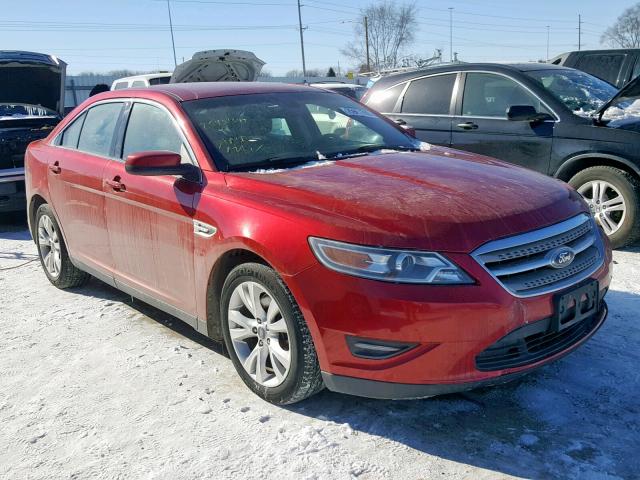 1FAHP2EW0BG102664 - 2011 FORD TAURUS SEL RED photo 1