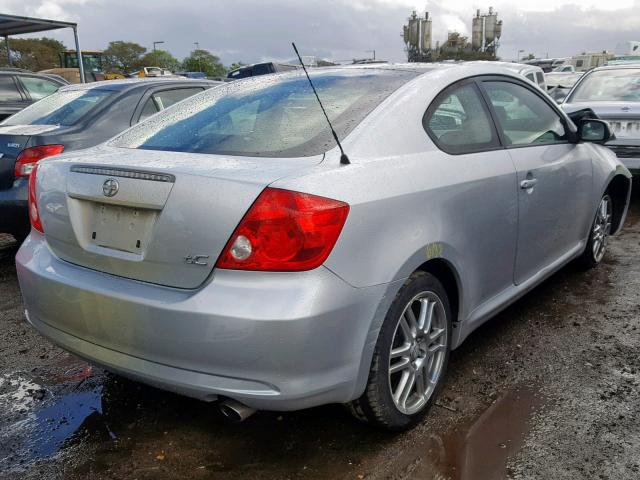 JTKDE167250051528 - 2005 TOYOTA SCION TC 银色 照片 4