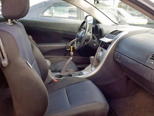 JTKDE167250051528 - 2005 TOYOTA SCION TC 银色 照片 5