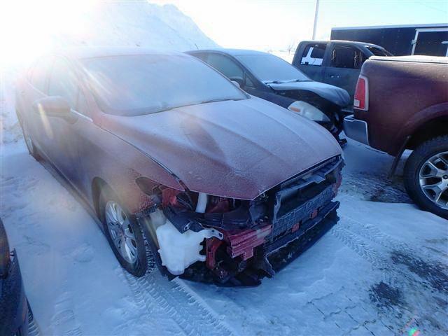 1FA6P0G75G5129184 - 2016 FORD FUSION S RED photo 1