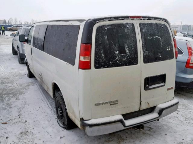 1GJHG39U751207226 - 2005 GMC SAVANA G35 WHITE photo 3