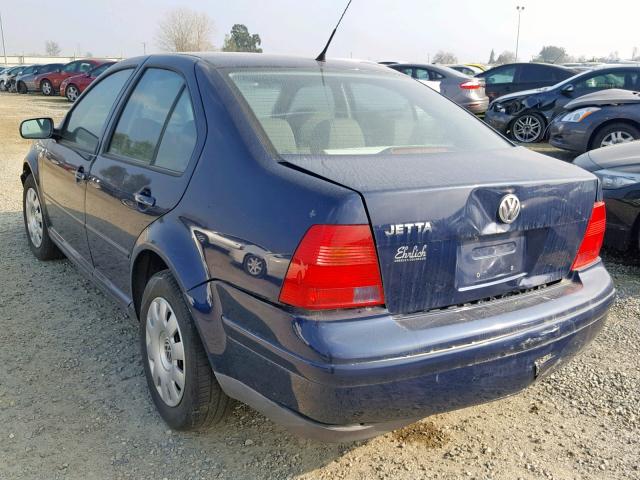 3VWRK69M73M003082 - 2003 VOLKSWAGEN JETTA GL BLUE photo 3