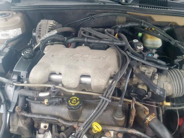 1G1NE52J12M558566 - 2002 CHEVROLET MALIBU LS GOLD photo 7