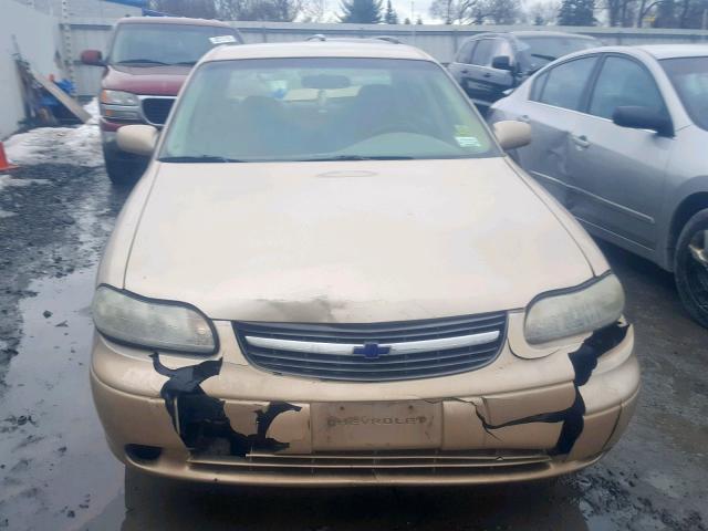 1G1NE52J12M558566 - 2002 CHEVROLET MALIBU LS GOLD photo 9