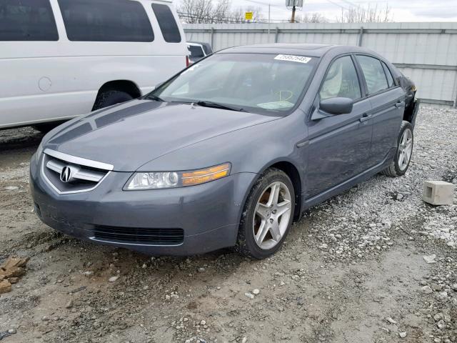 19UUA66286A005249 - 2006 ACURA 3.2TL GRAY photo 2