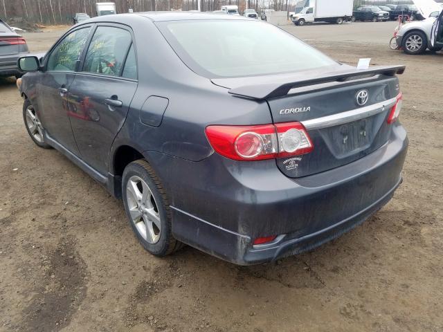 2T1BU4EE4CC876802 - 2012 TOYOTA COROLLA BASE  photo 3