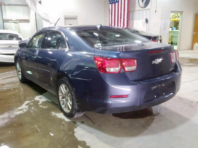 1G11C5SA2DF341703 - 2013 CHEVROLET MALIBU 1LT BLUE photo 3