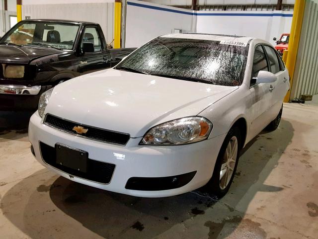 2G1WC5E34E1151073 - 2014 CHEVROLET IMPALA LIM WHITE photo 2