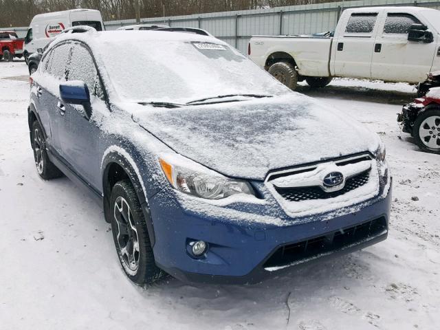 JF2GPAVCXD2881336 - 2013 SUBARU XV CROSSTR BLUE photo 1