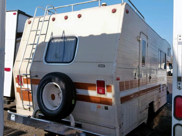 10060G171802 - 1976 WINNEBAGO MOTORHOME TAN photo 4